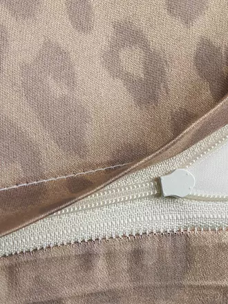 JOOP | Satin Bettwäsche LEO 70x90cm / 140x220cm Sand | creme